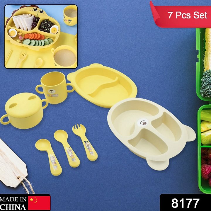 Baby Feeding Set For Kids And Toddlers (7 Pcs Set) product image (1)