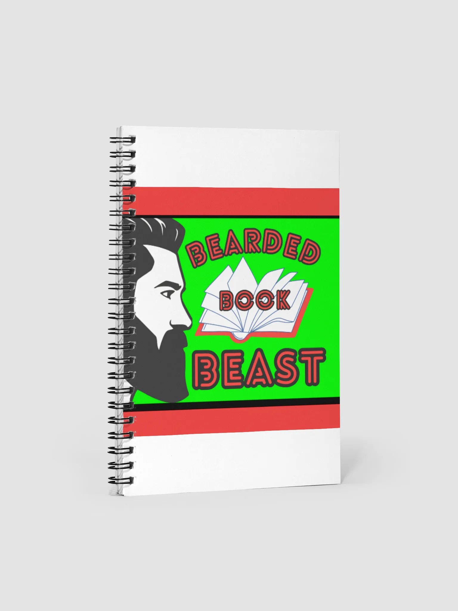Bearded Book Beast Notebook product image (1)