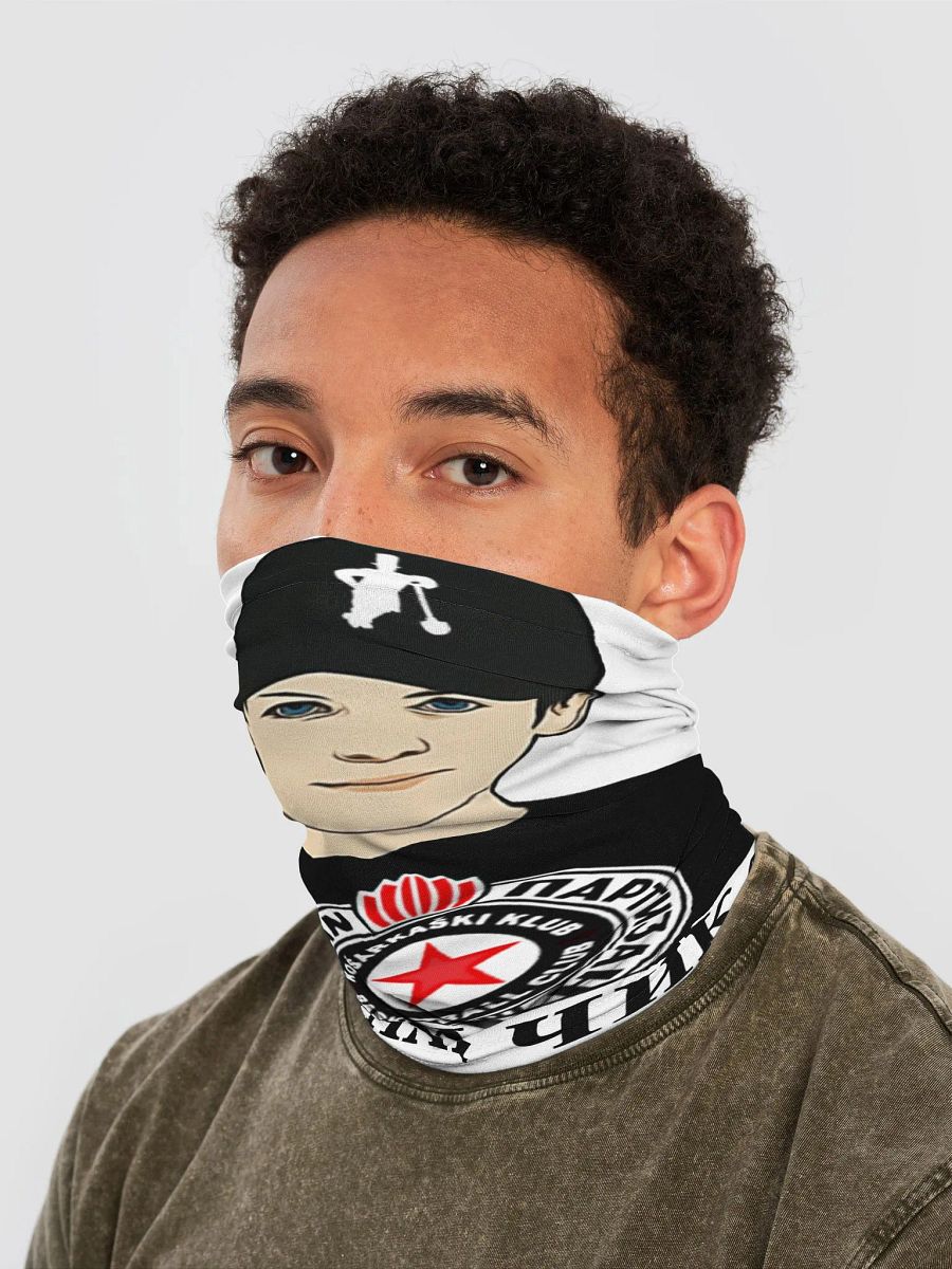 Grobari Čikago KK Partizan All-Over Print Neck Gaiter product image (2)