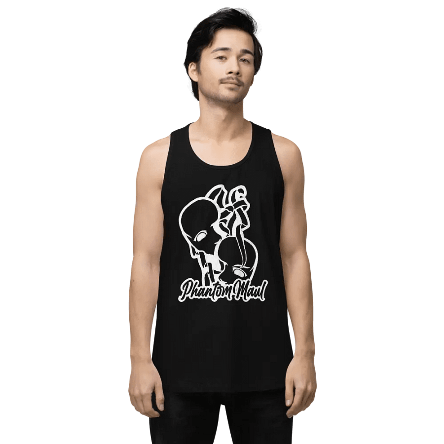 White Logo Men's Tank Top product image (1)