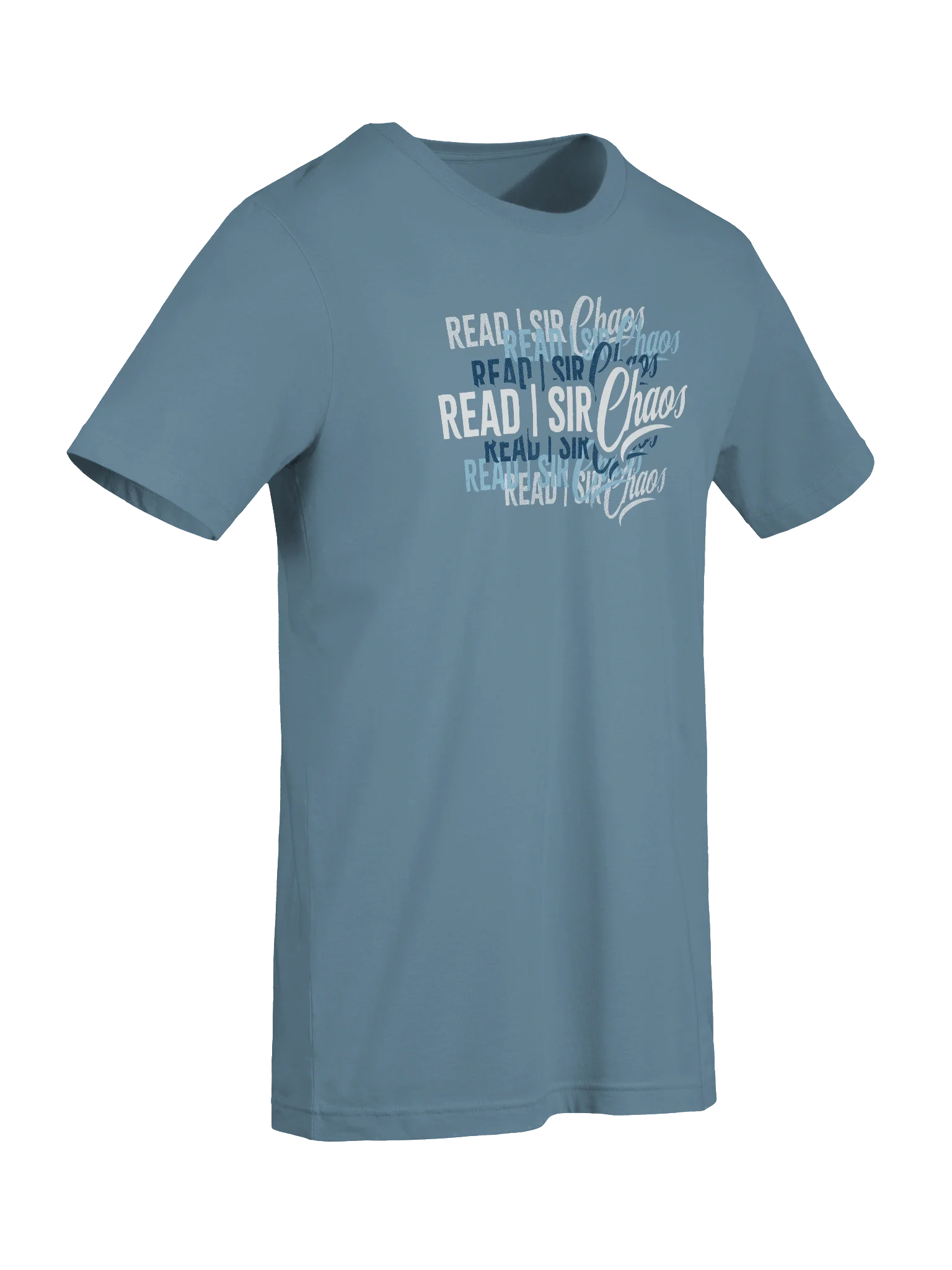 Read | Sir Chaos Gives Multiples Tshirt (blue) product image (9)