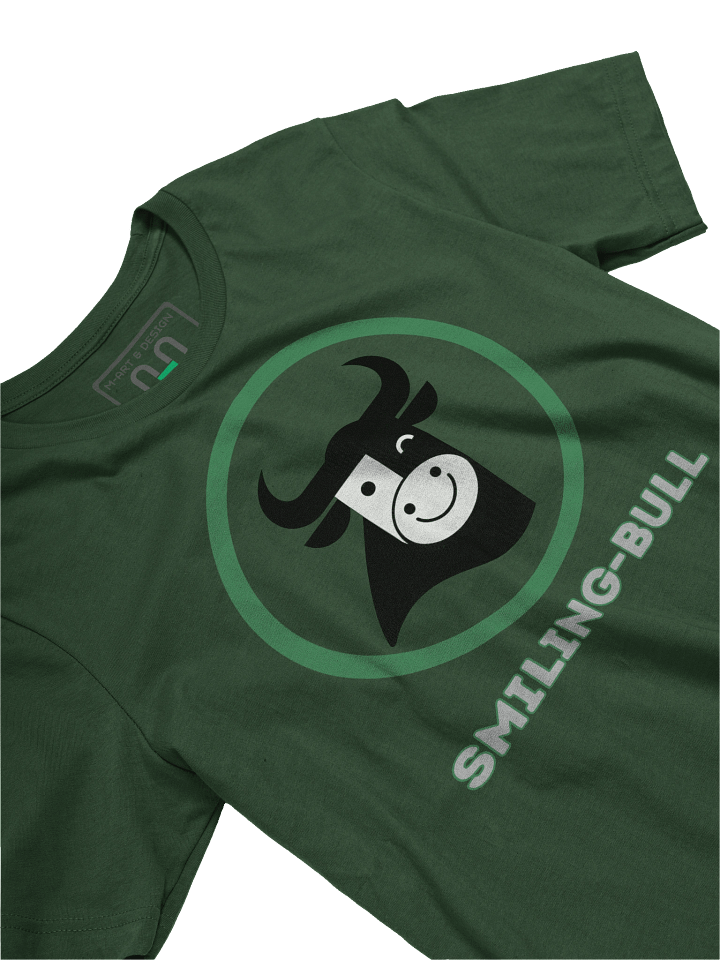 “Wink of the Bull” – Minimalist Mascot Tee by M-Art & Design product image (5)