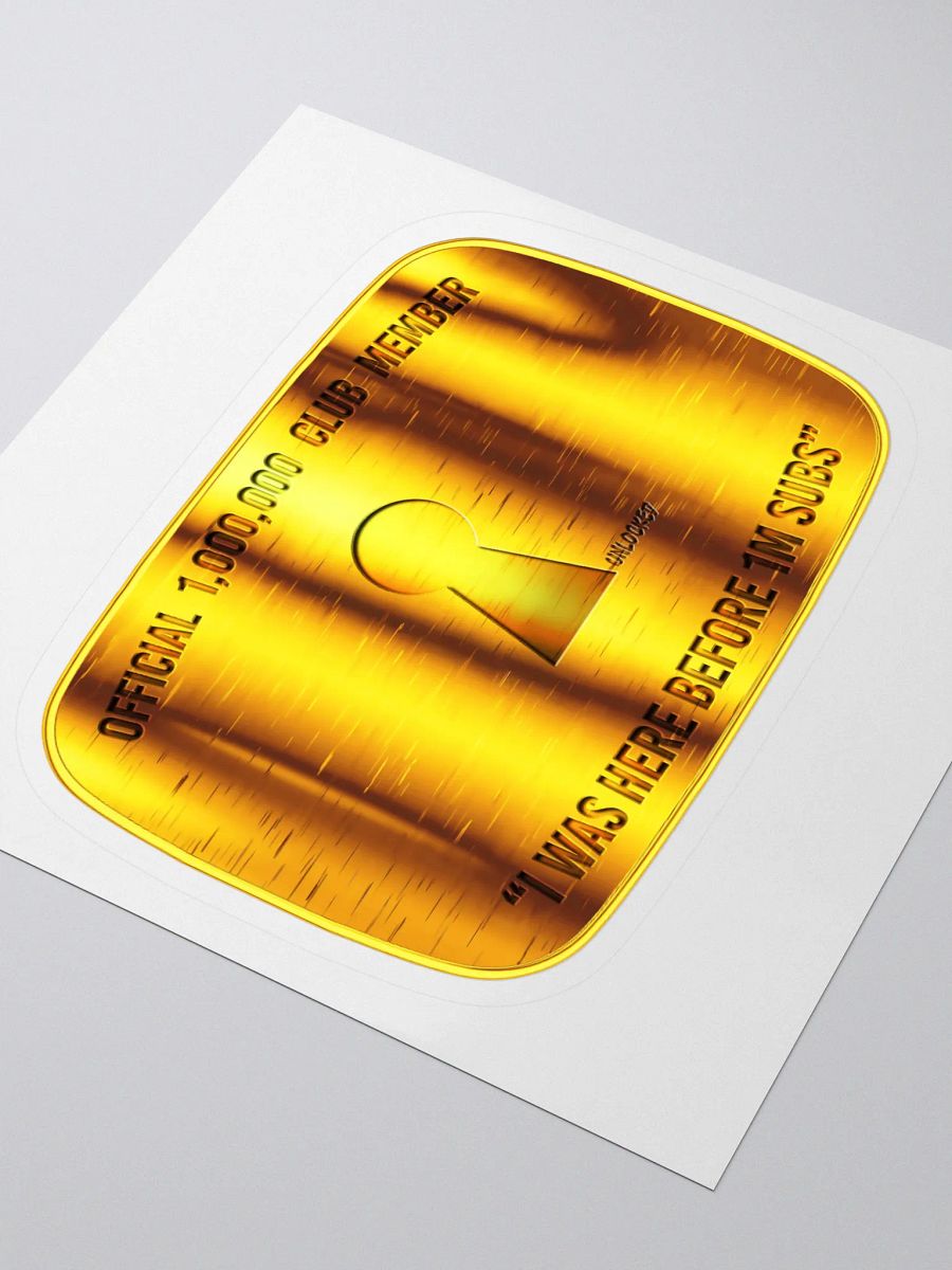 1 Million Sticker product image (3)