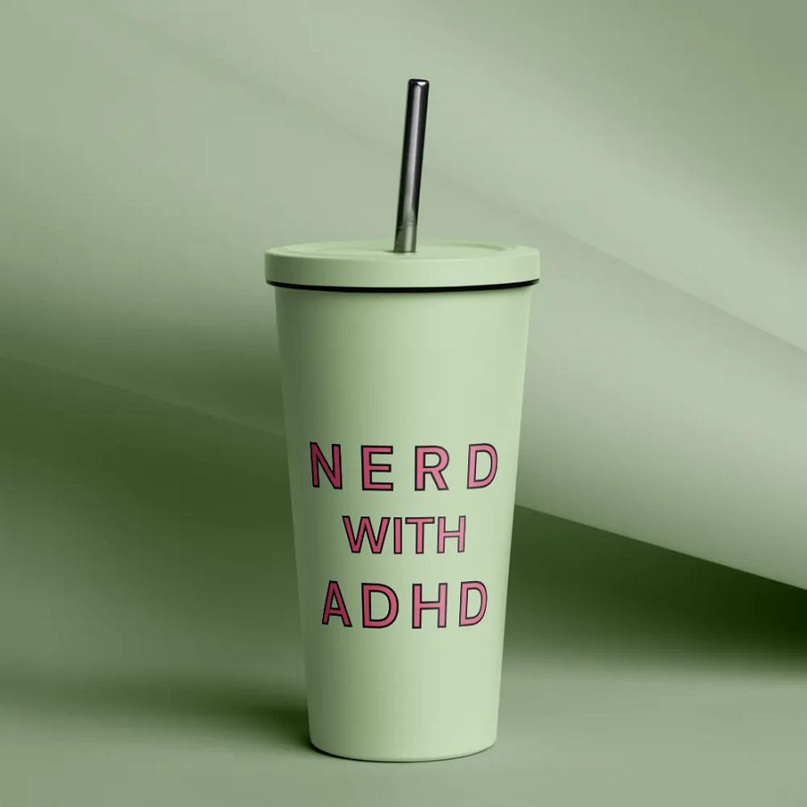 Nerd With ADHD Insulated Tumbler product image (12)