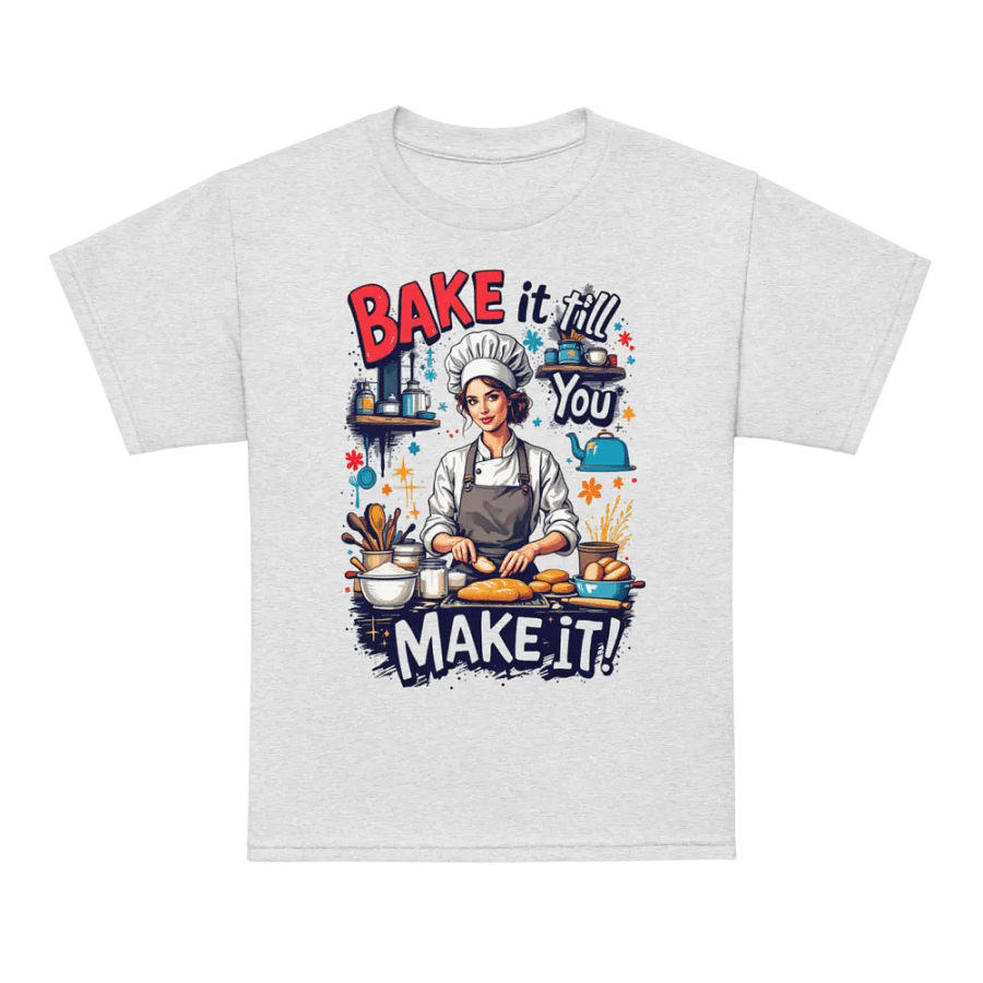 Bake it Till You Make It Youth Sports Tee product image (40)