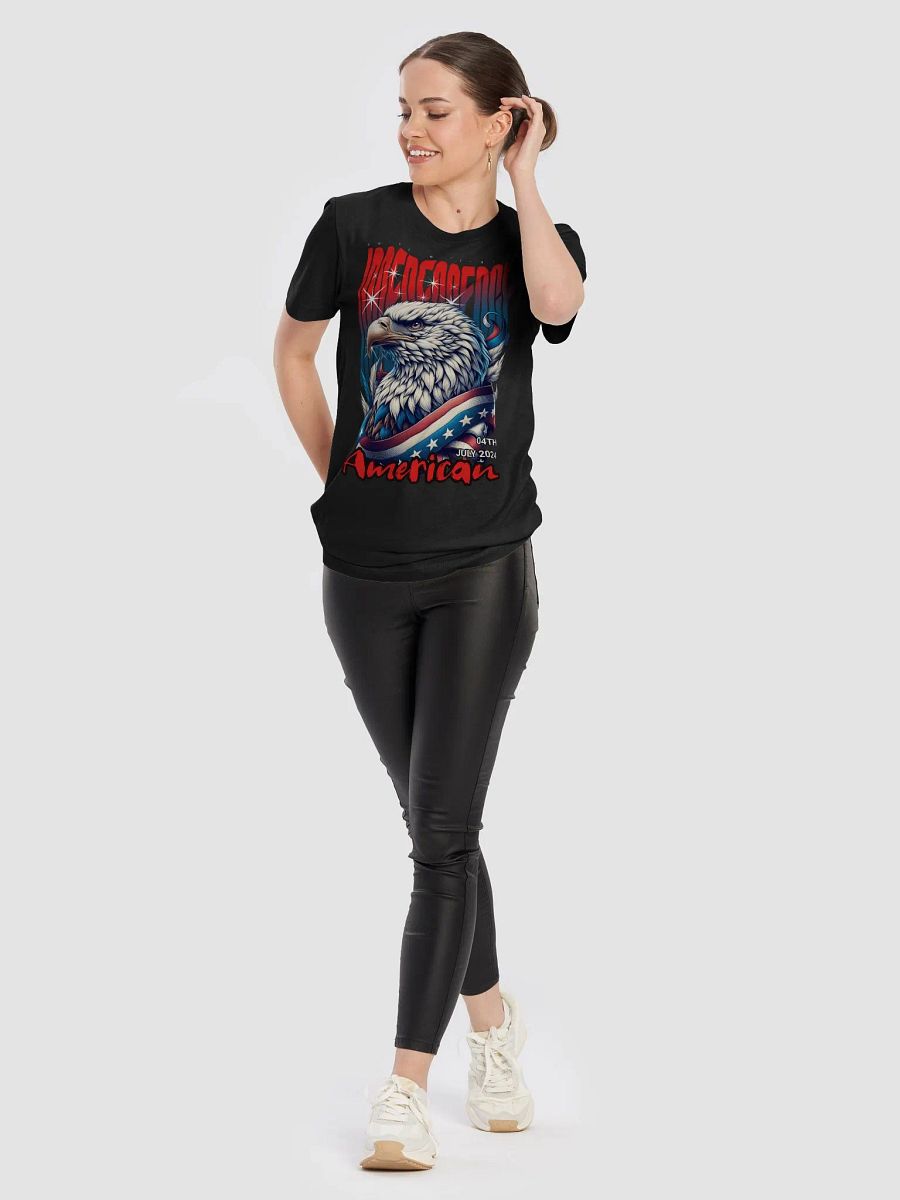 America eagle shirt, Independence day USA Tshirt, 4th of July eagle tee product image (10)