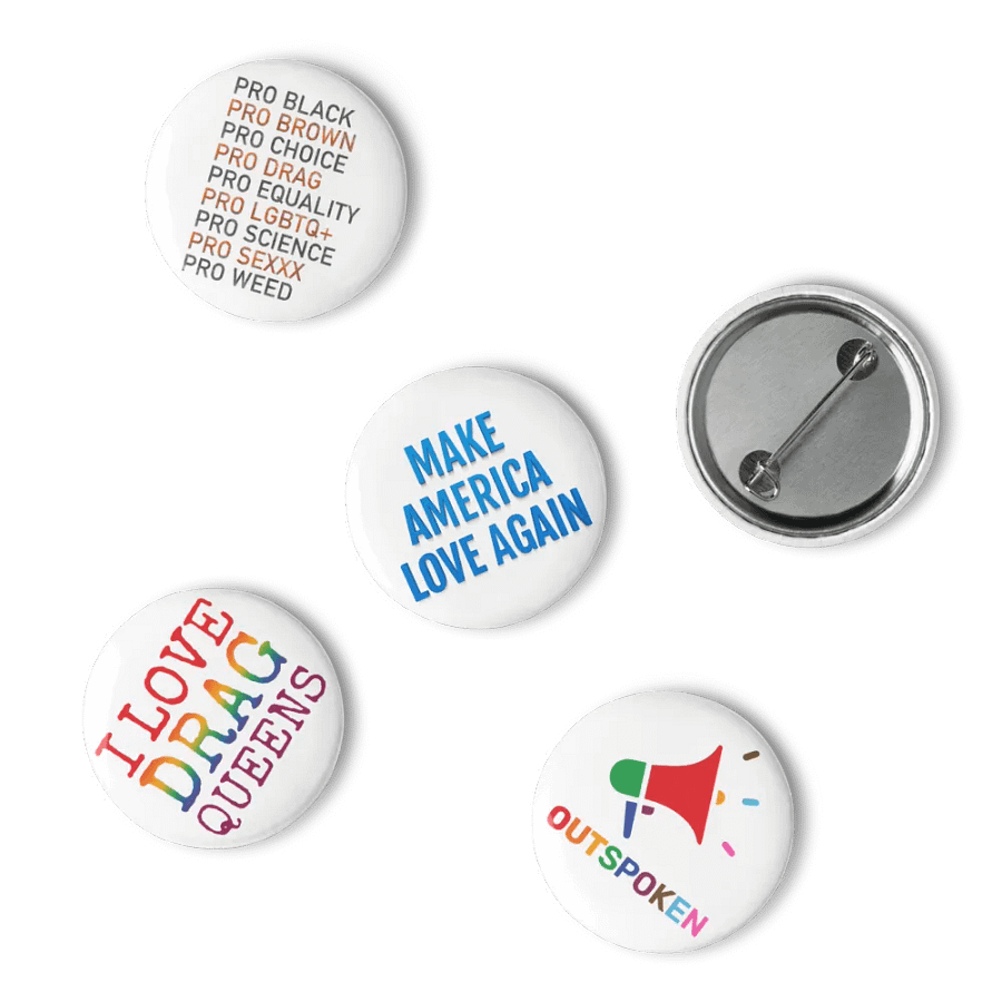 Outspoken - Button Pack product image (2)