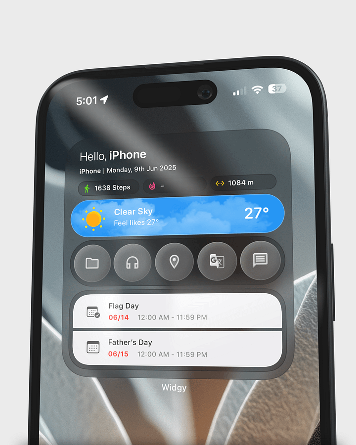 Frosted OS Widgy Widget Bundle product image (2)