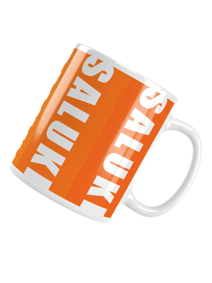 Saluki Orange Gradient Modern Chic Small Mug product image (1)