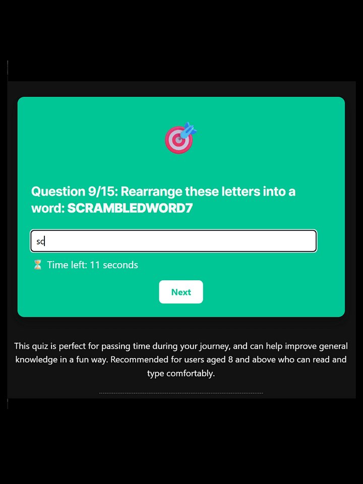Interactive Quiz Template for Blogger product image (2)