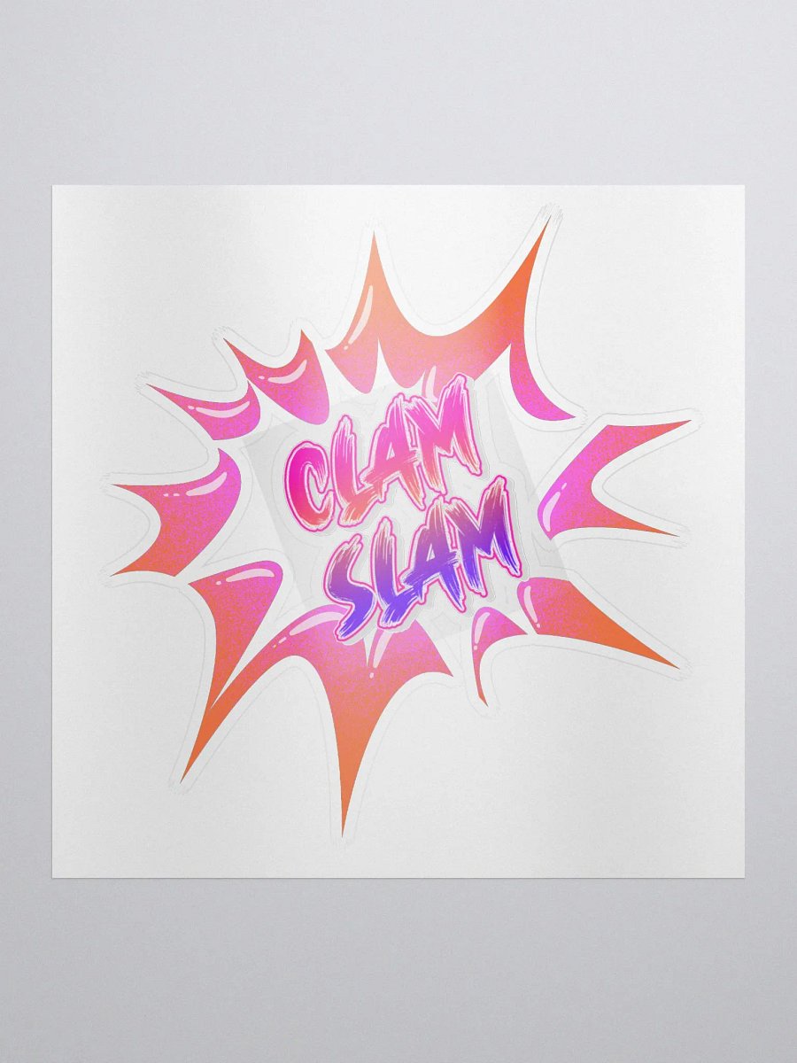 clam sticker product image (1)