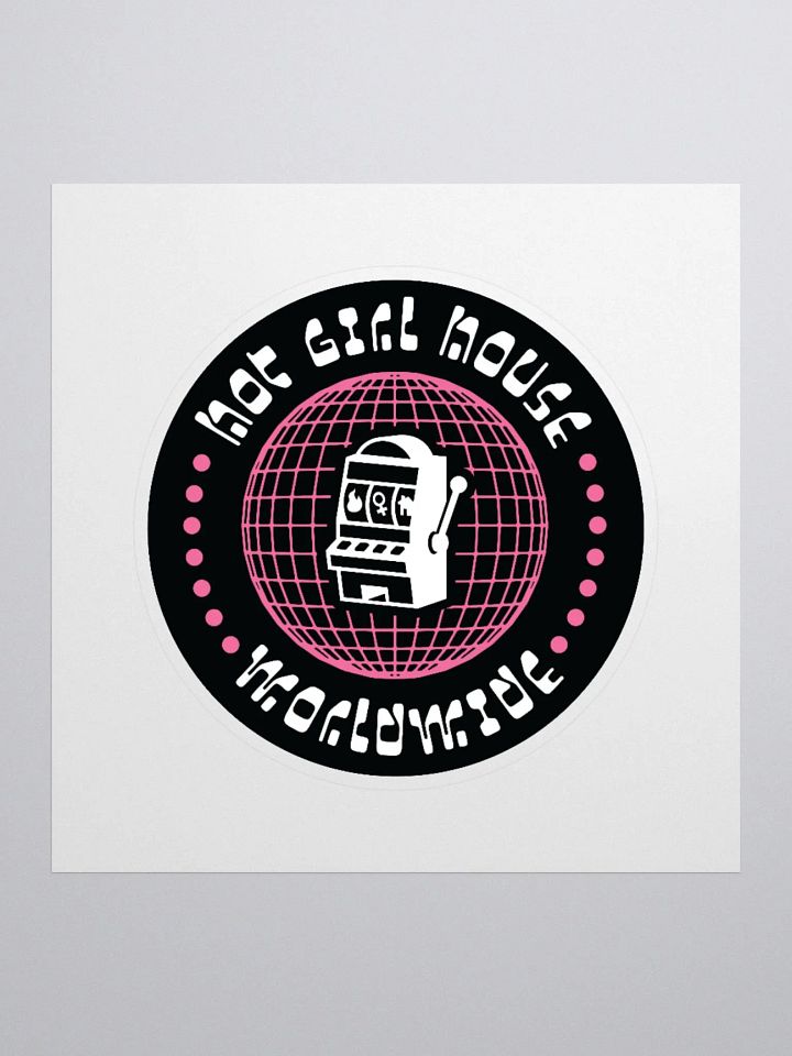 Hot Girl House Worldwide Sticker product image (1)