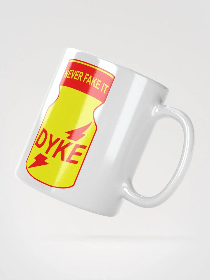 Dyke Poppers Mug 👃 White product image (2)