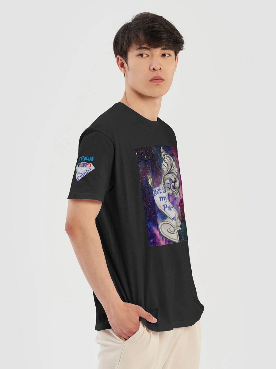 get to my printer level , Herren T-Shirt product image (5)