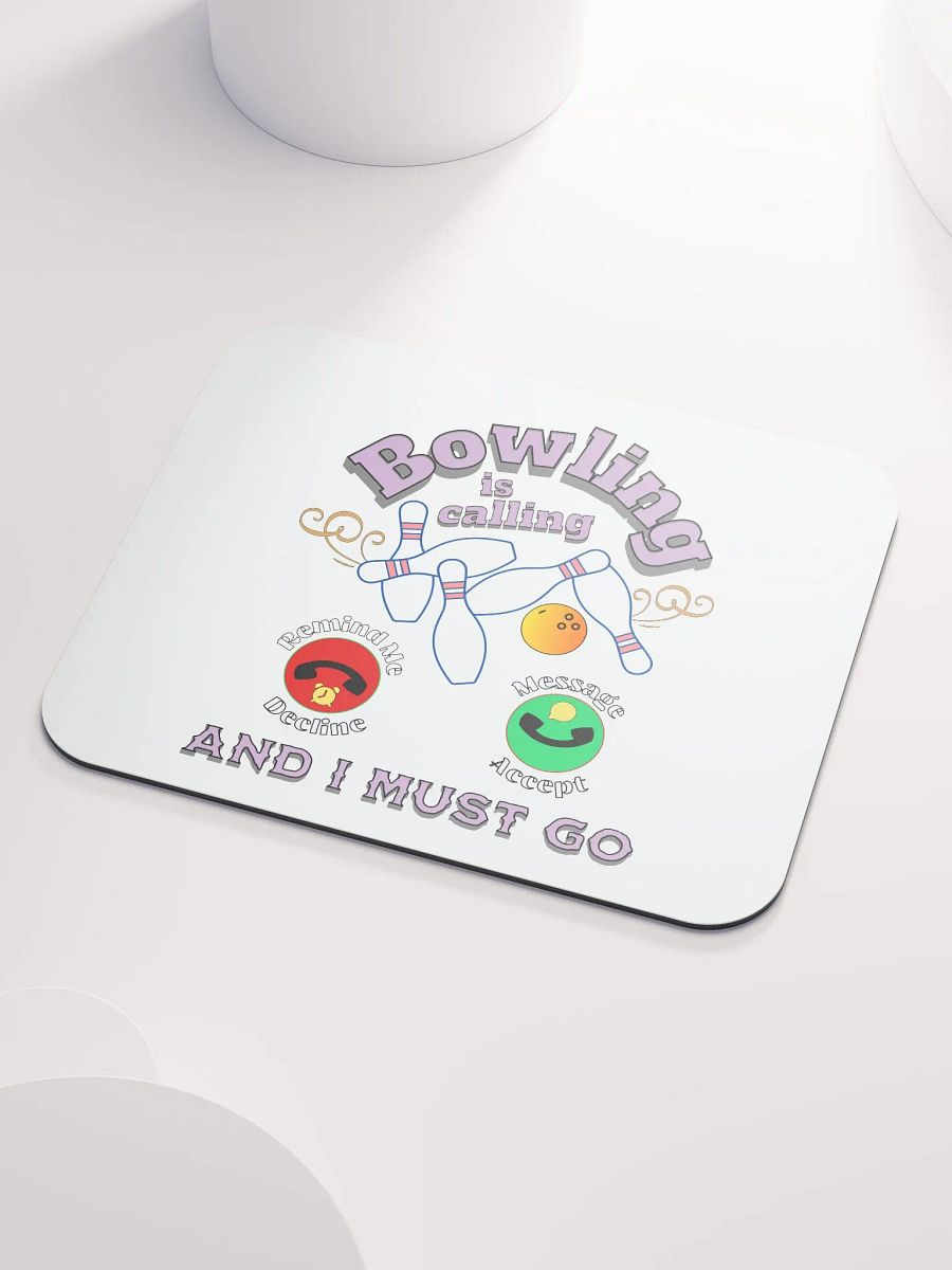 Bowling is Calling Mouse Pad product image (3)