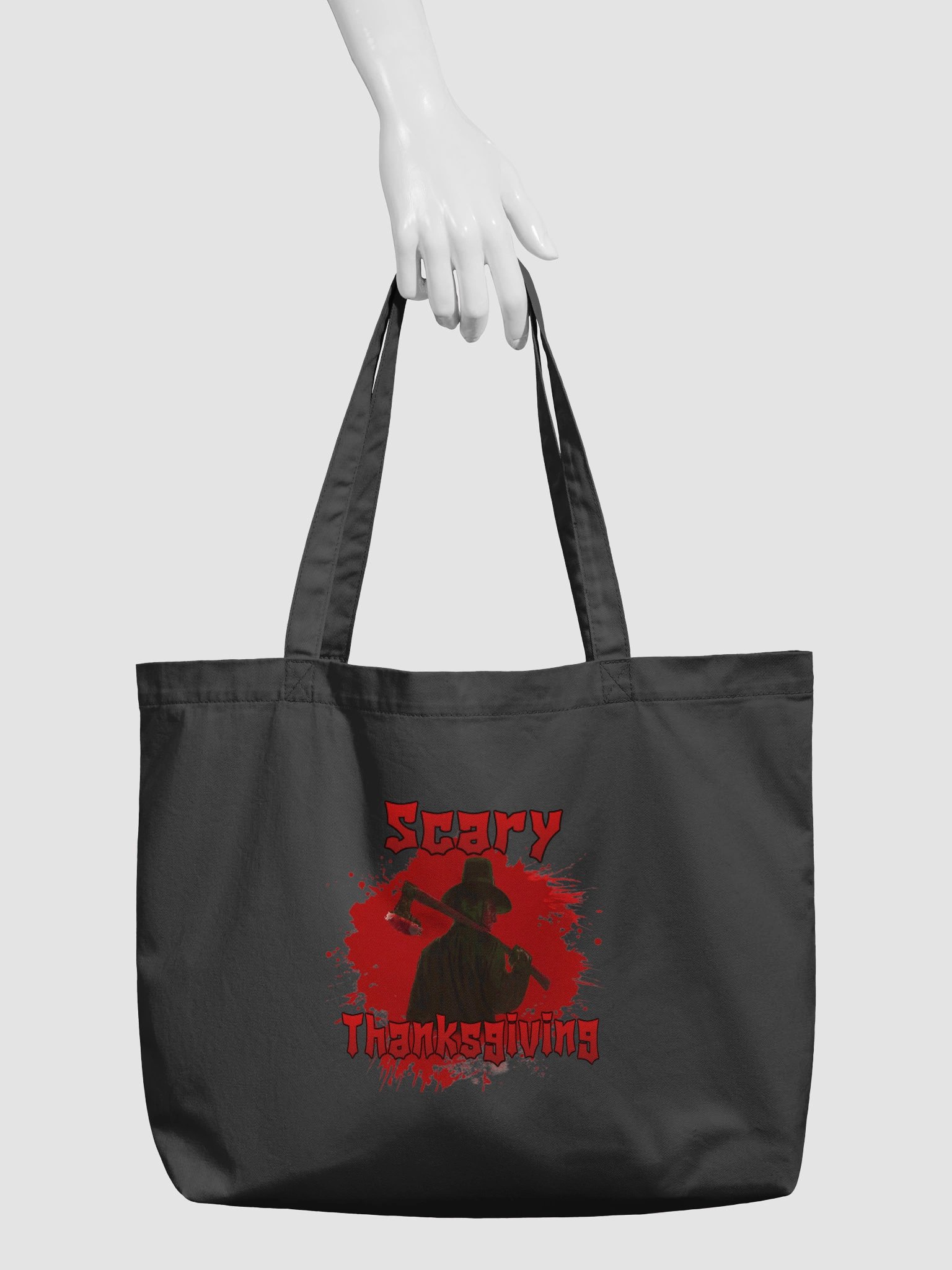 Horror-Themed Scary Thanksgiving Tote Bag product image (5)