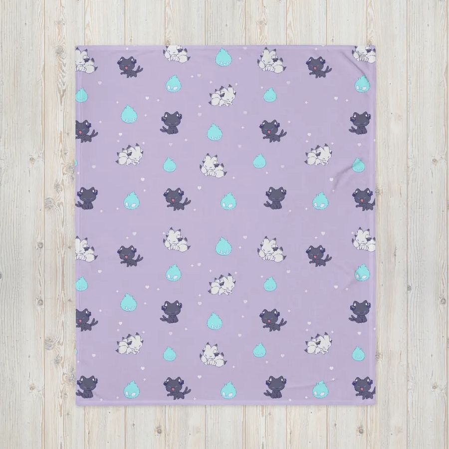 meiya, meinya & wisps blanket (purple) product image (4)