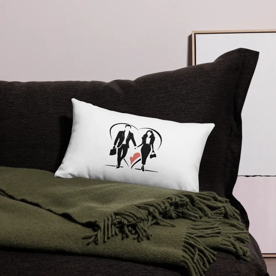 Modern Love Logo Pillow Case product image (2)