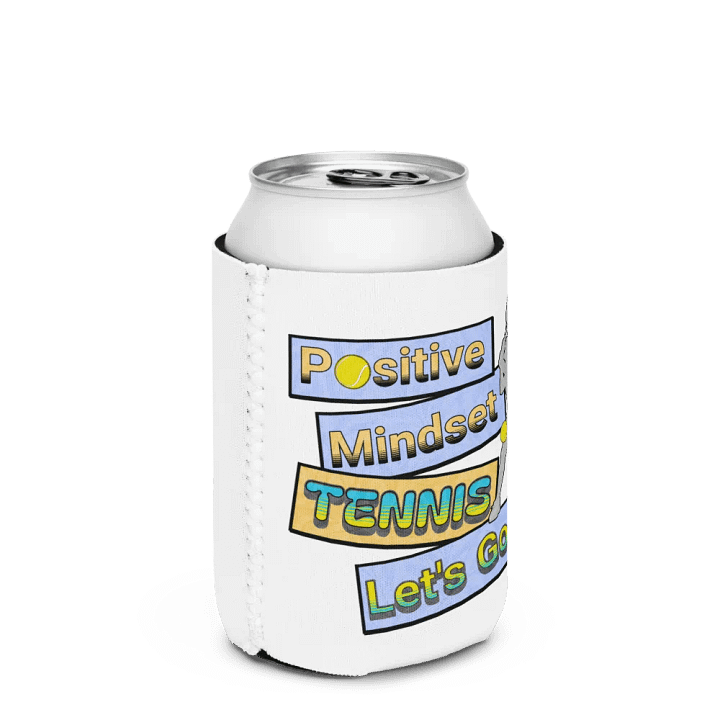 Positive Mindset Tennis Can Cooler product image (2)