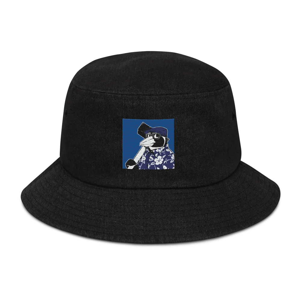Tux Logo Denim Bucket Hat product image (1)