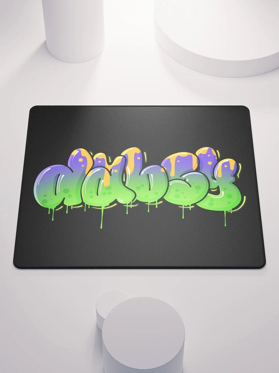 large dabsy dab/desk mat, black product image (1)