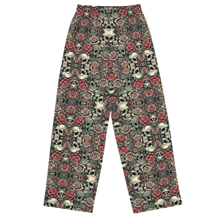 Rho-9 Macabre Bloom Wide Leg Pants product image (2)
