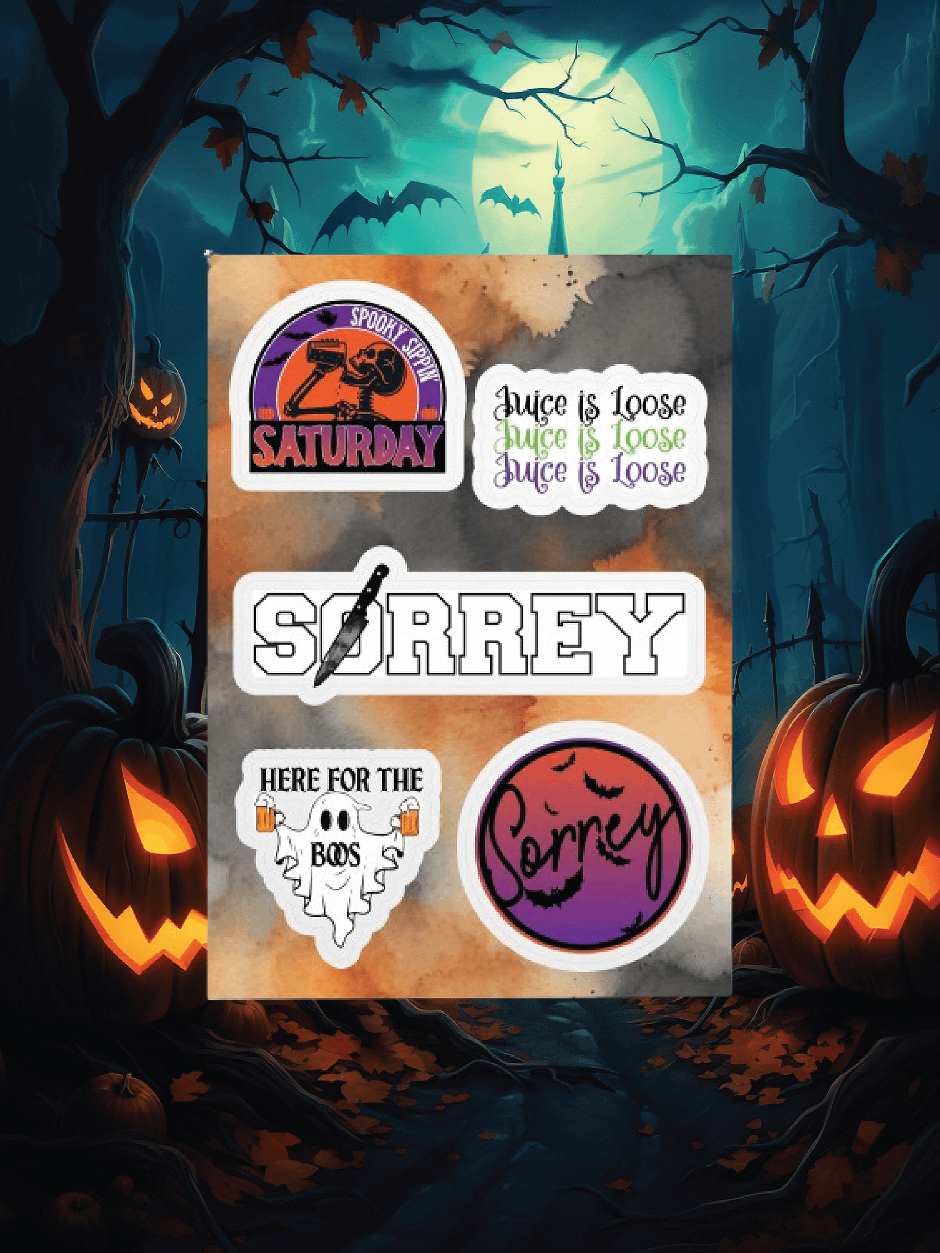 Spooky Sticker Sheet product image (1)