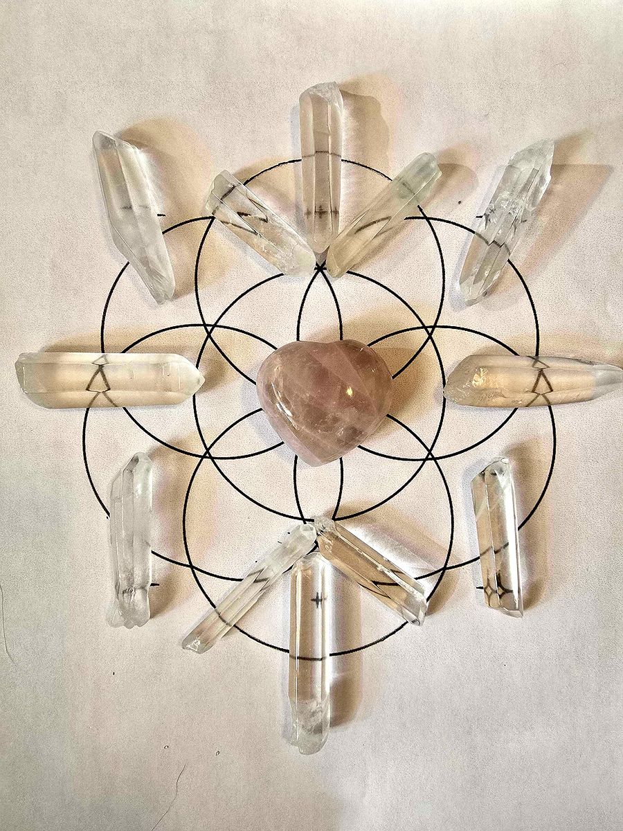 ✨ Custom Love & Self-Love Crystal Grid product image (3)