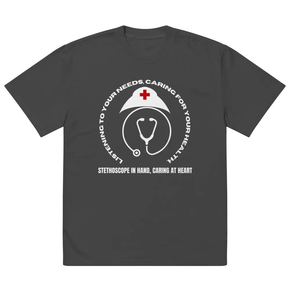 Heartbeat Emblem Oversized Tee product image (3)