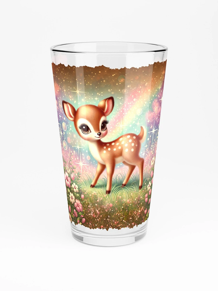 Rainbow Deer 16 oz Glass - Fantasy Glassware product image (3)