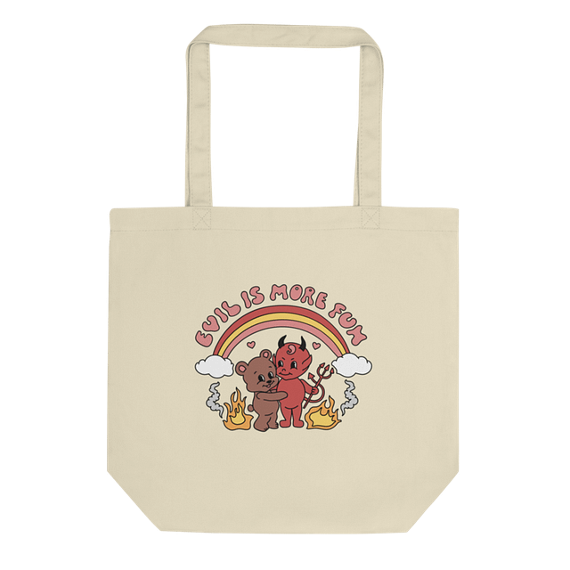 Evil Is More Fun Eco Tote Bag product image (1)