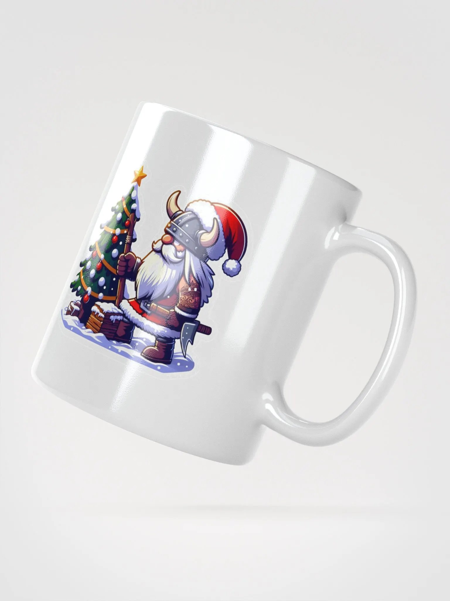 Axe Christmas Tree Mug product image (2)