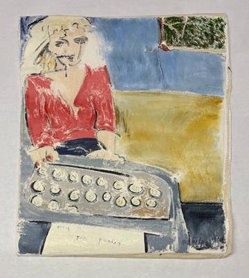 Beyond God (1984) (20" x 24") Rolled Canvas Original product image (1)