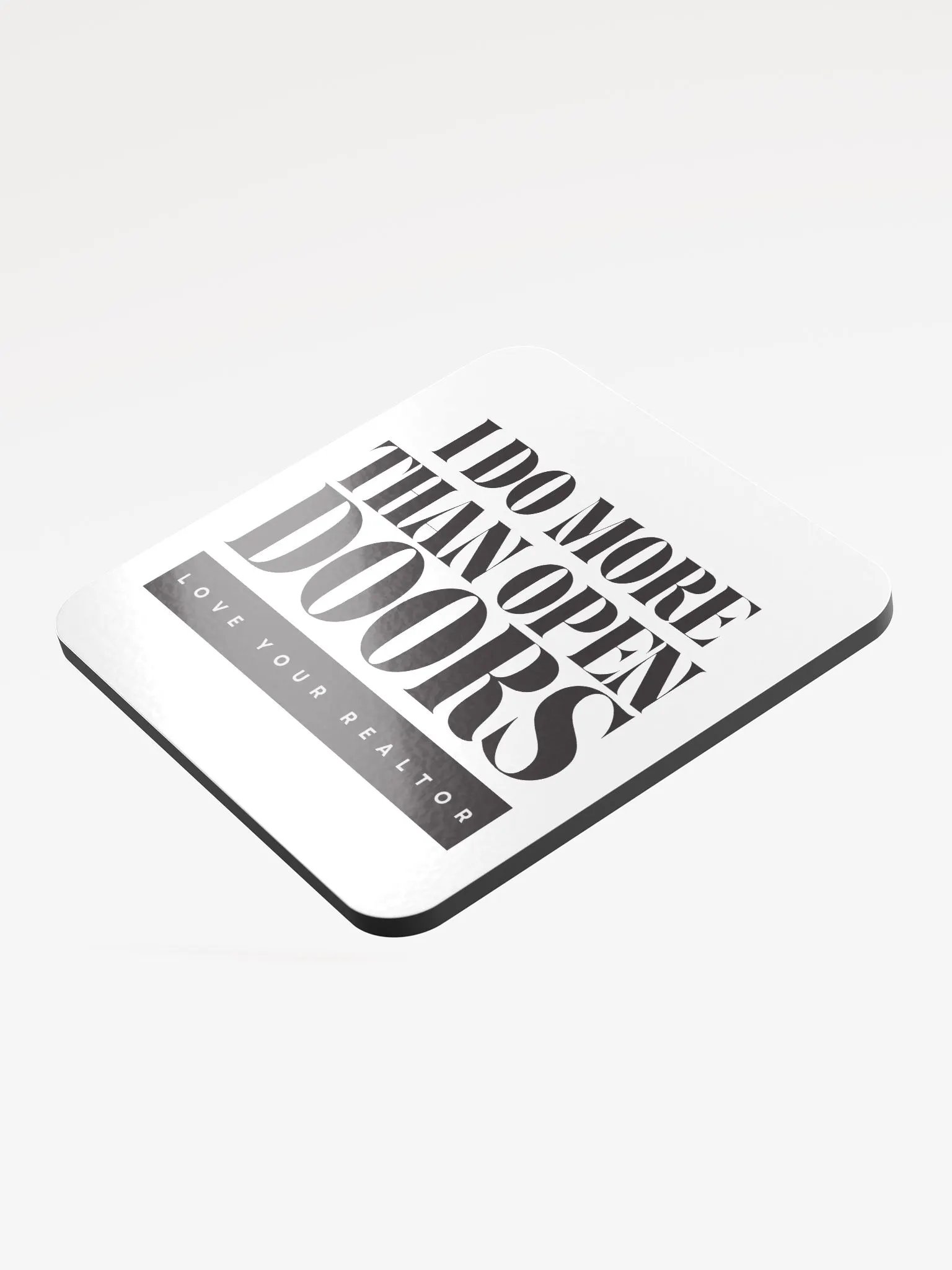 I DO MORE - Cork Coaster product image (3)