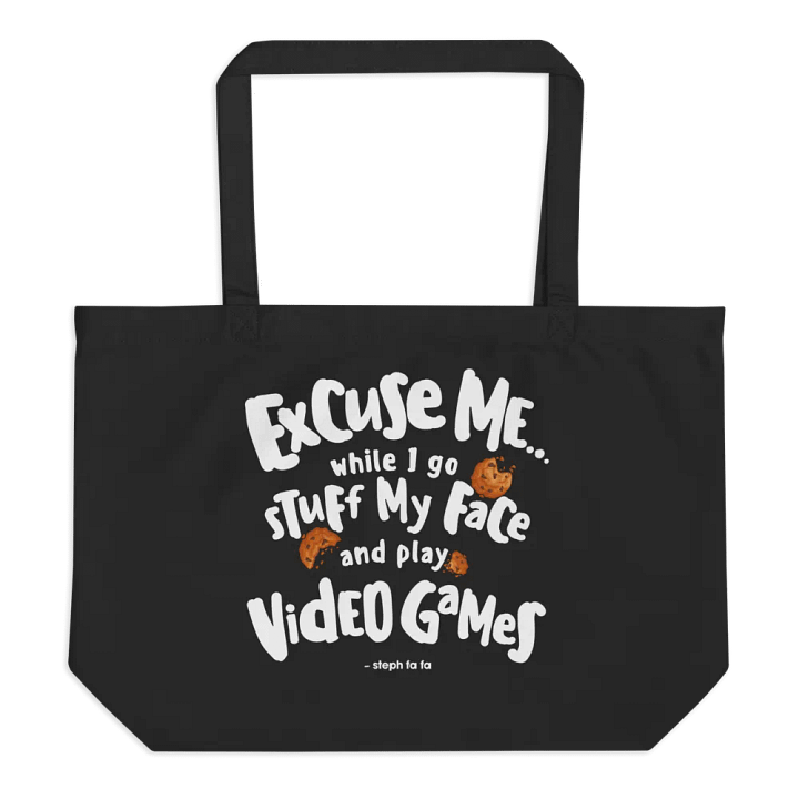 Steph fa fa Stuff my Face Eco Tote product image (1)