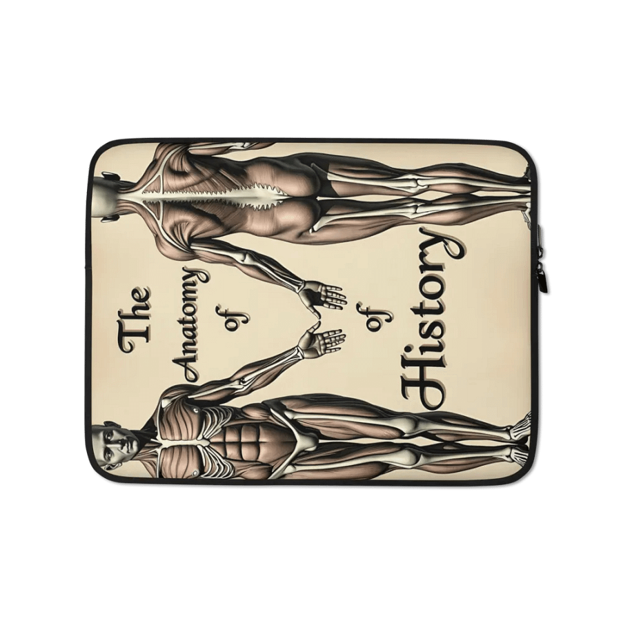 Historical Anatomy Laptop Sleeve product image (1)