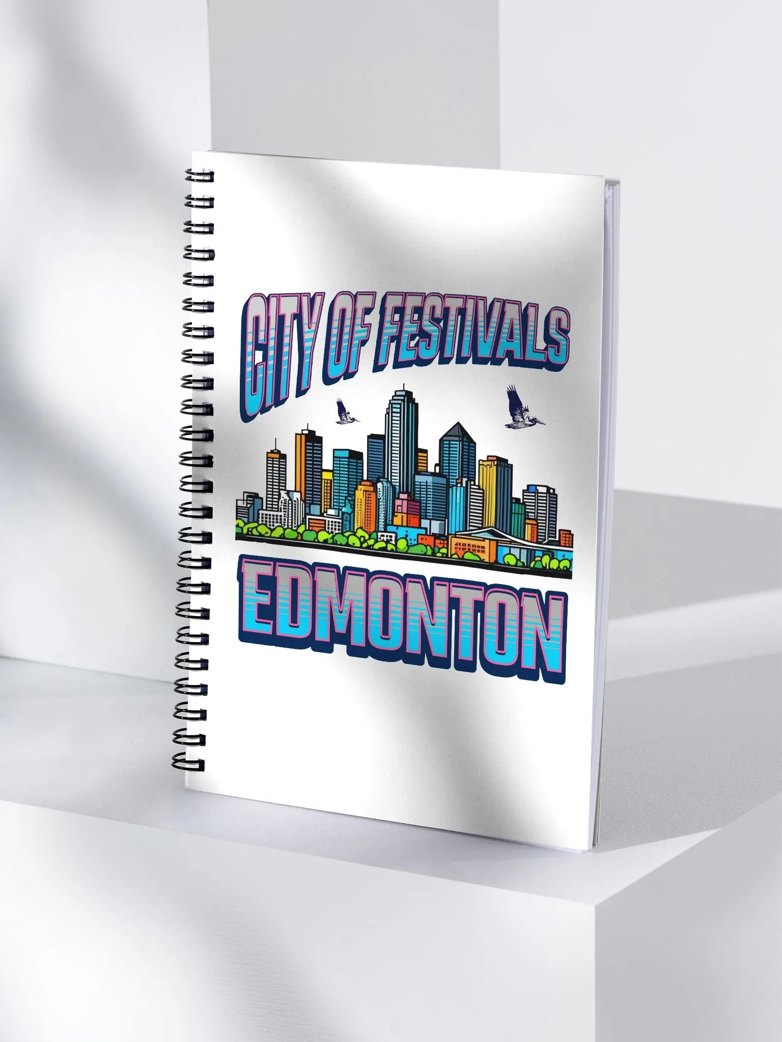 City of Festivals Edmonton Notebook product image (3)