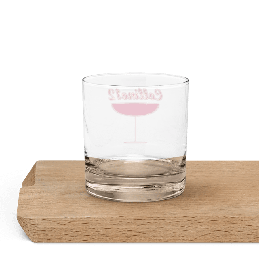 Collino12 Classic Logo Rocks Glass product image (4)