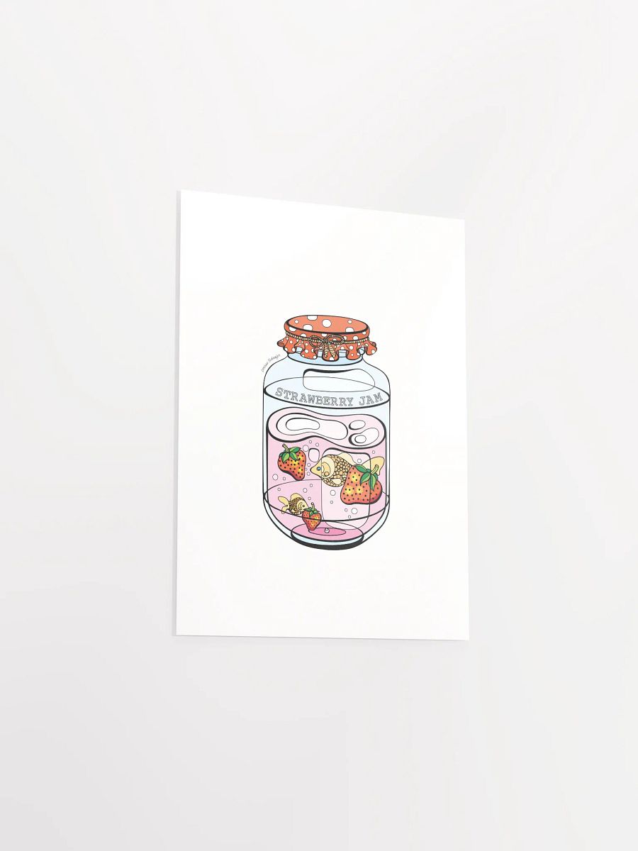 "Fantasy Strawberry Dream Jar" Print product image (15)