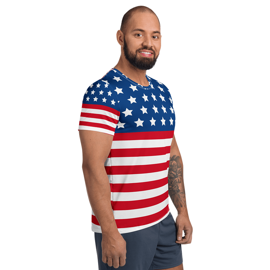 Star-Spangled Athletic All-Over Tee product image (4)