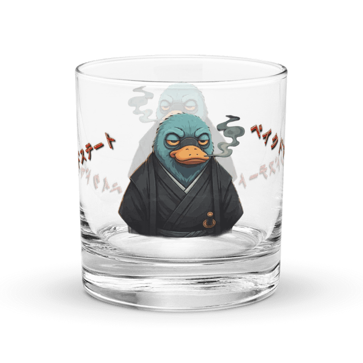 Zen Platypus Rocks Glass product image (1)