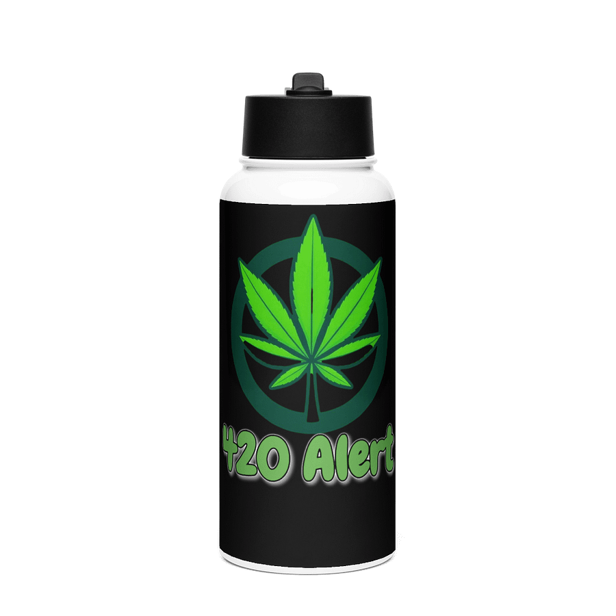 420 Alert Stainless Steel Water Bottle product image (1)