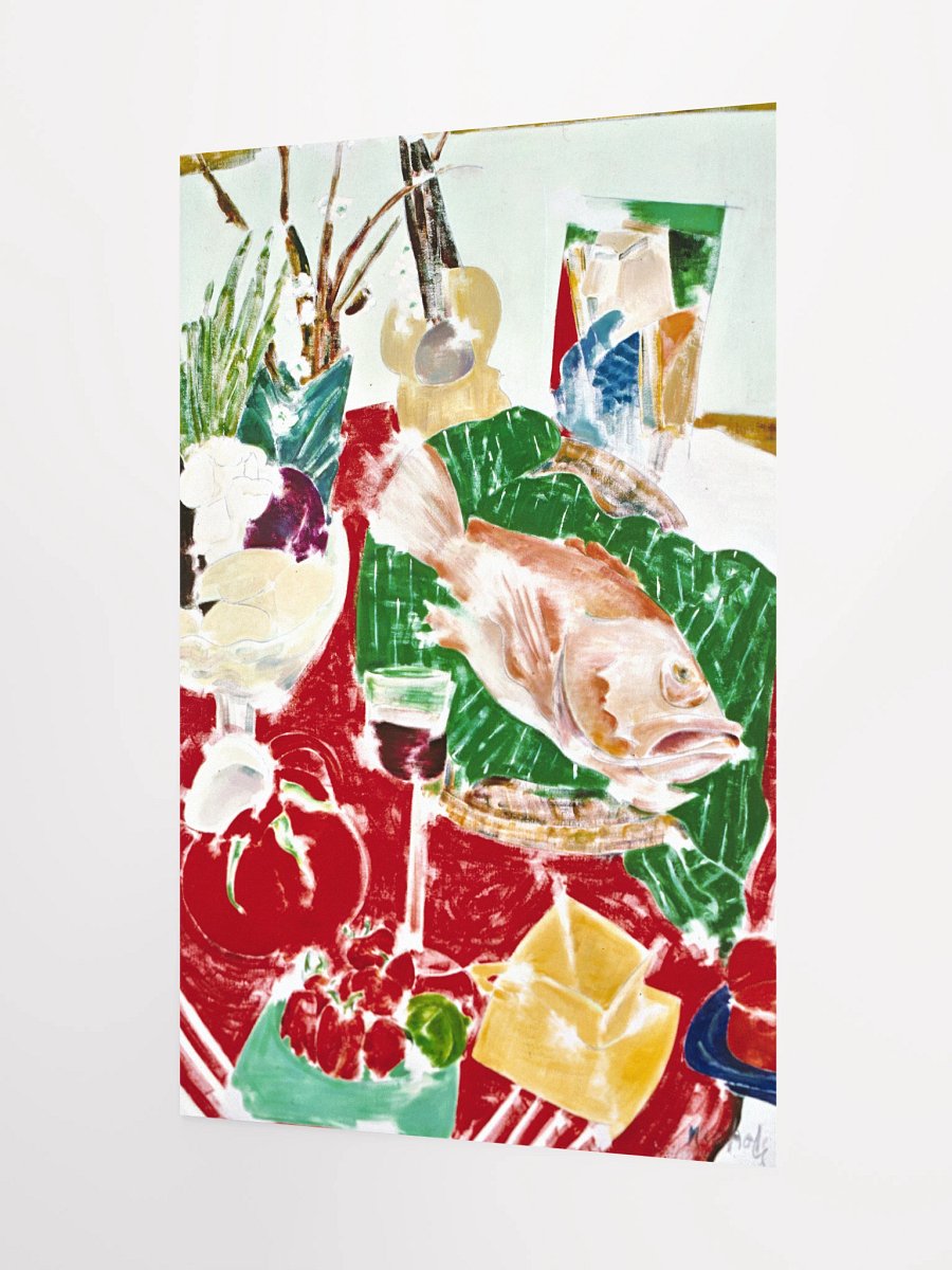 Still Life with Fish #2 (1985) print product image (6)