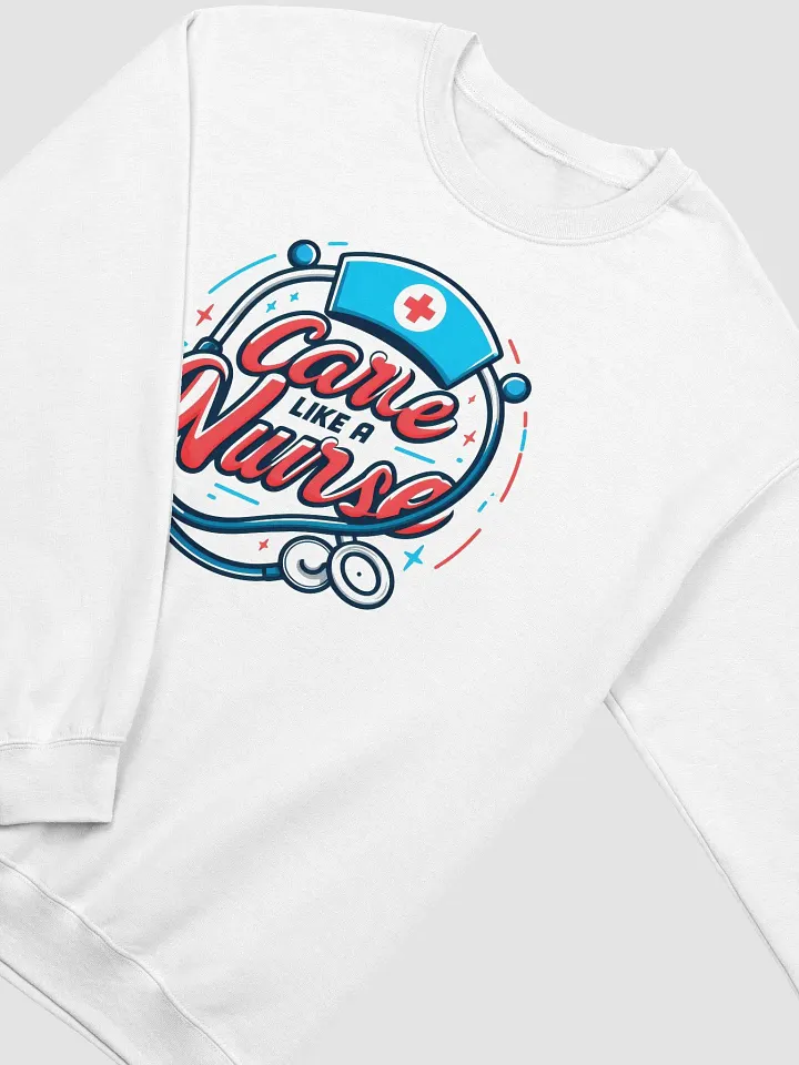 Nurse's Care Script Crewneck product image (13)