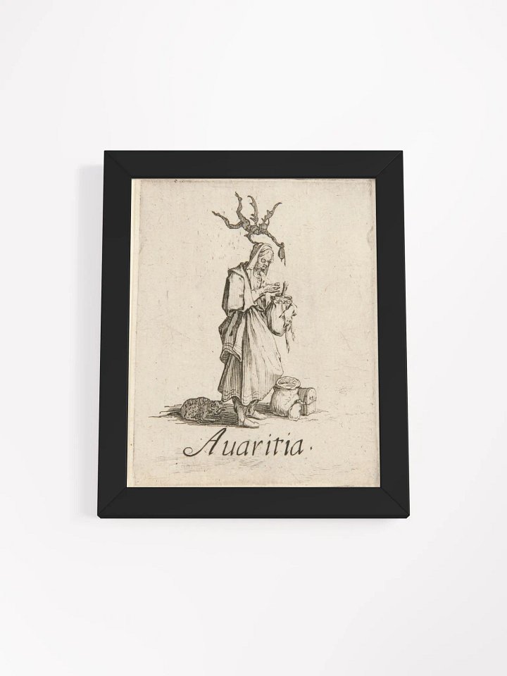 Deadly Sin: Greed ❖ Framed Print product image (2)