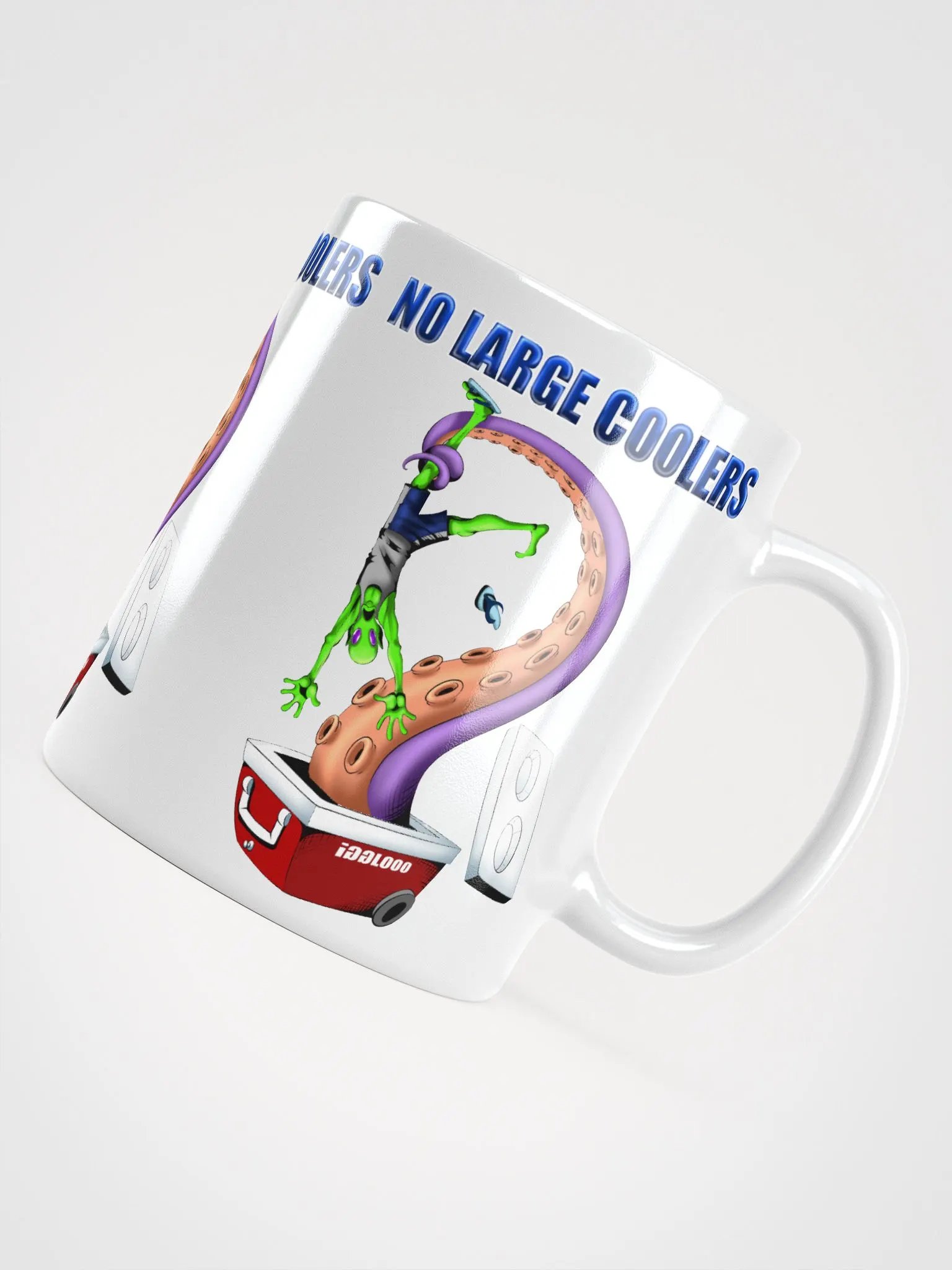 No Large Coolers - Mug product image (4)