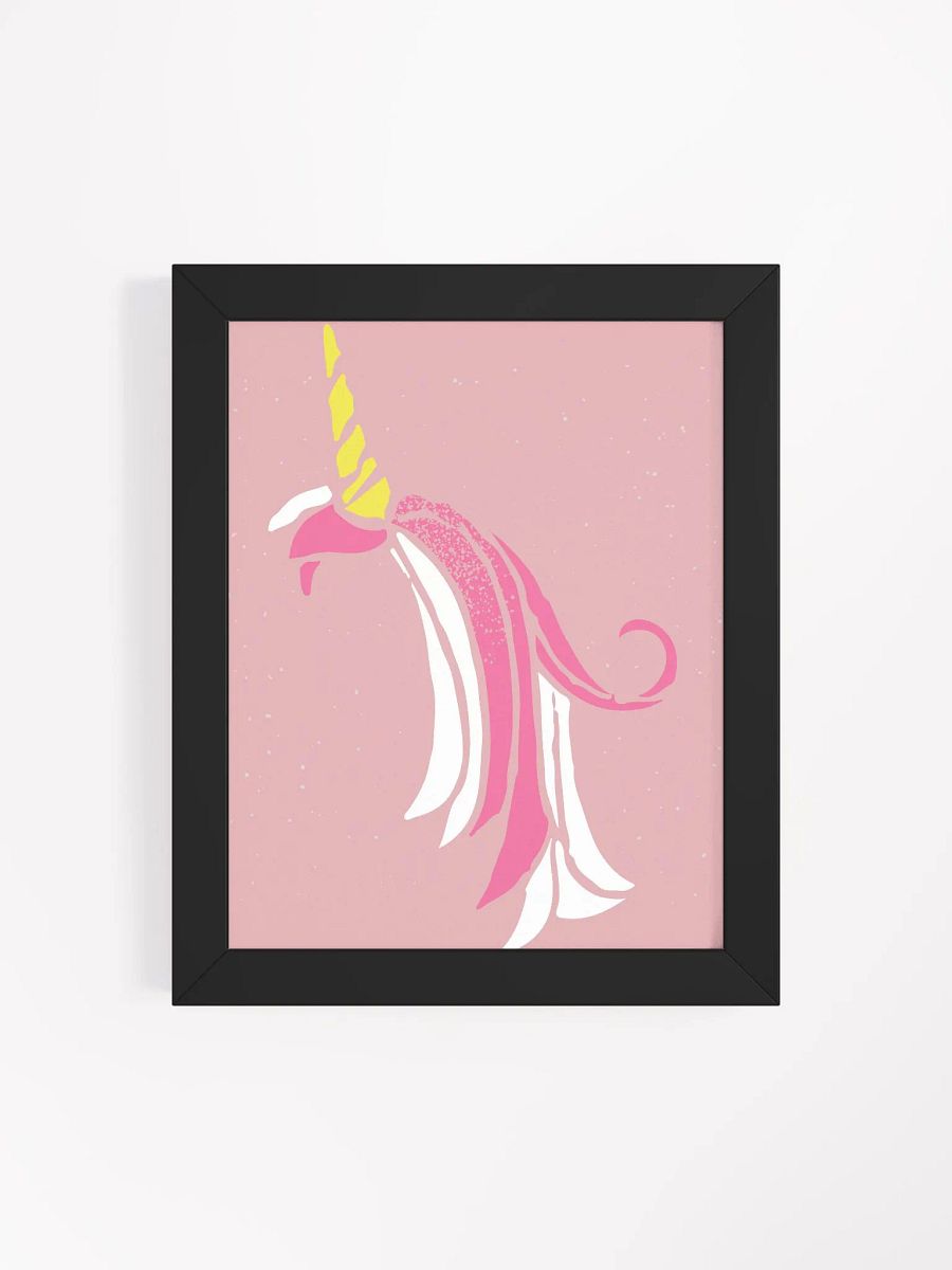 Whimsical Unicorn Dreams Framed Poster product image (4)
