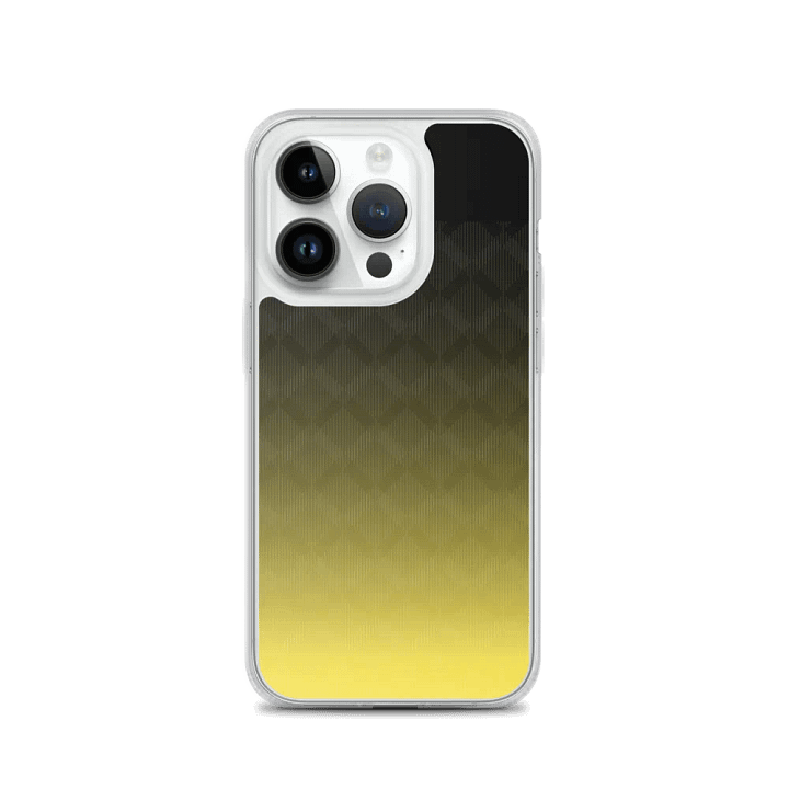 Zigzag Glow MagSafe® Clear Case product image (3)