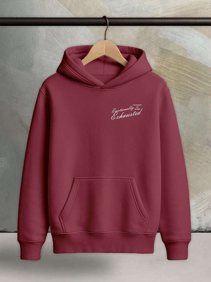 Emotionally Exhausted Floral - Core Hoodie product image (1)