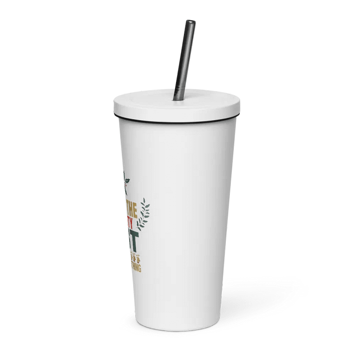 Naughty List Insulated Tumbler with Straw product image (14)